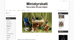 Desktop Screenshot of miniatyrskatt.com